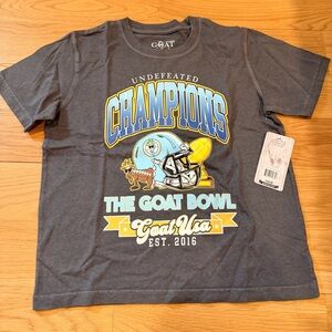 GOAT USA "Champions" Graphic Football Tee